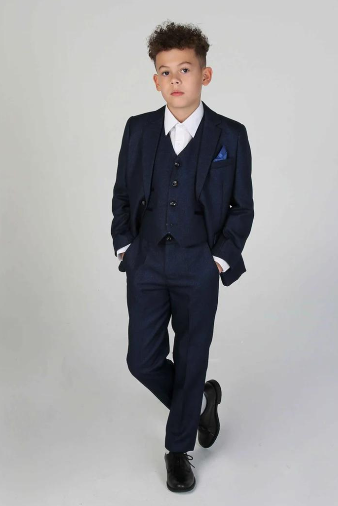 Boys Black Suit Boys Suits Boys Cheap Suit 5 piece suit wedding pageboy  baby | eBay